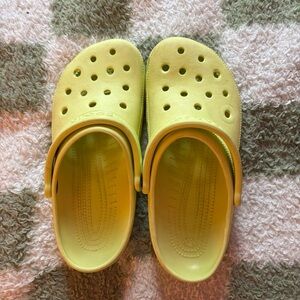 Crocs Yellow/lime green Clogs